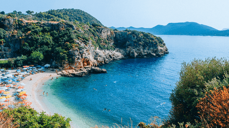 Big Pebble Beach in Kas
