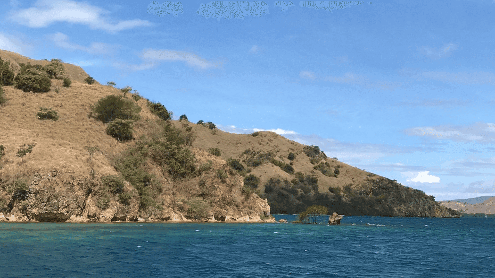 Rinca Island in Komodo, Indonesia
