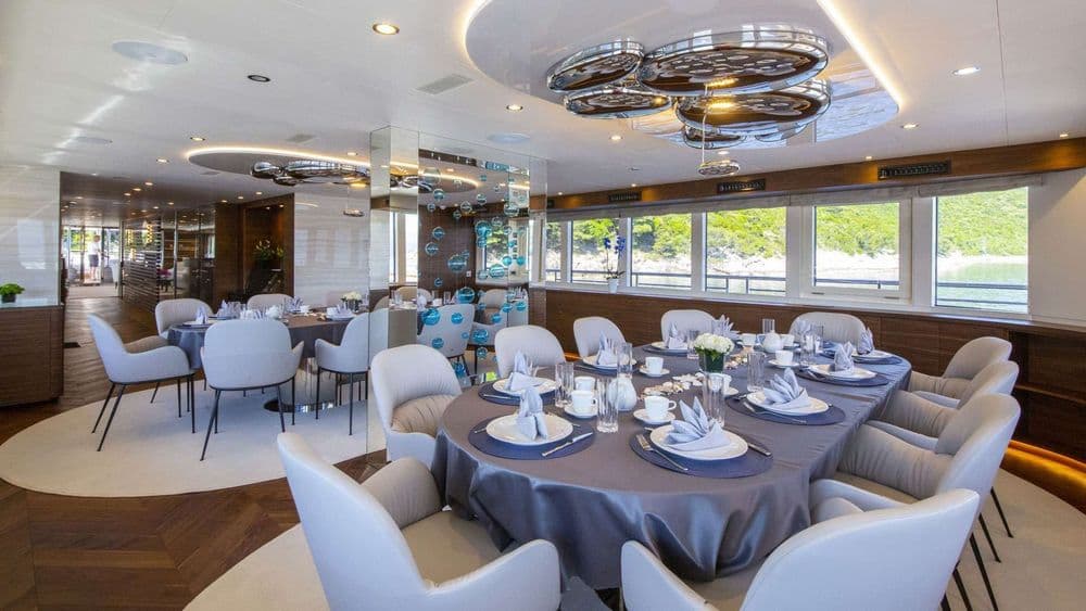 anthea indoor dining area
