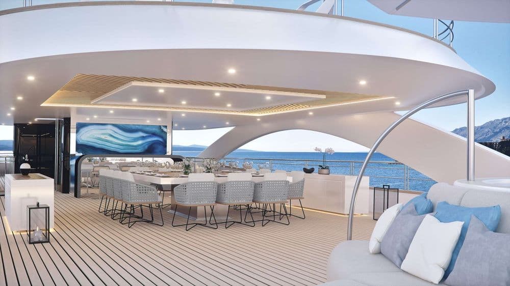 anthea outdoor dining area