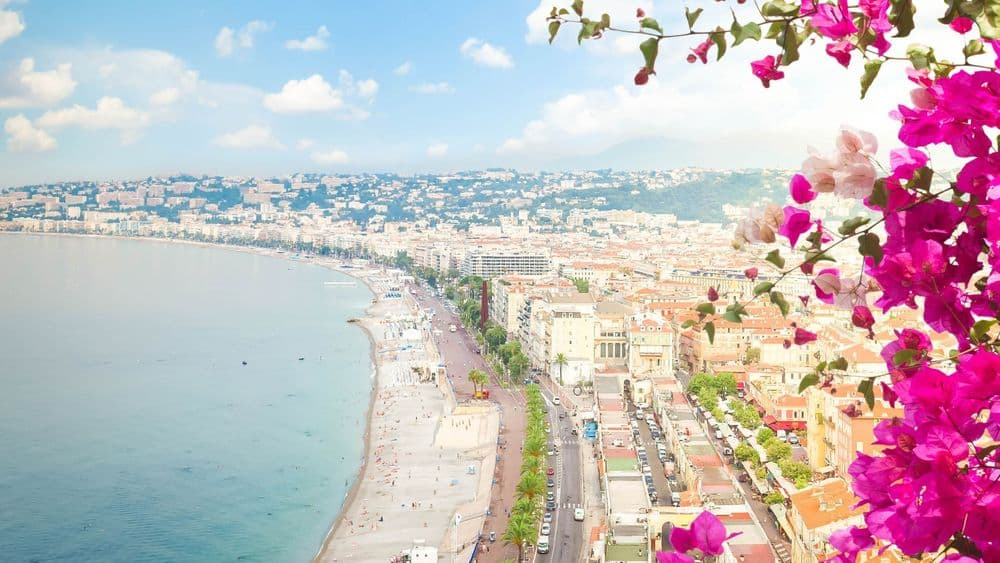 cityscape of nice france