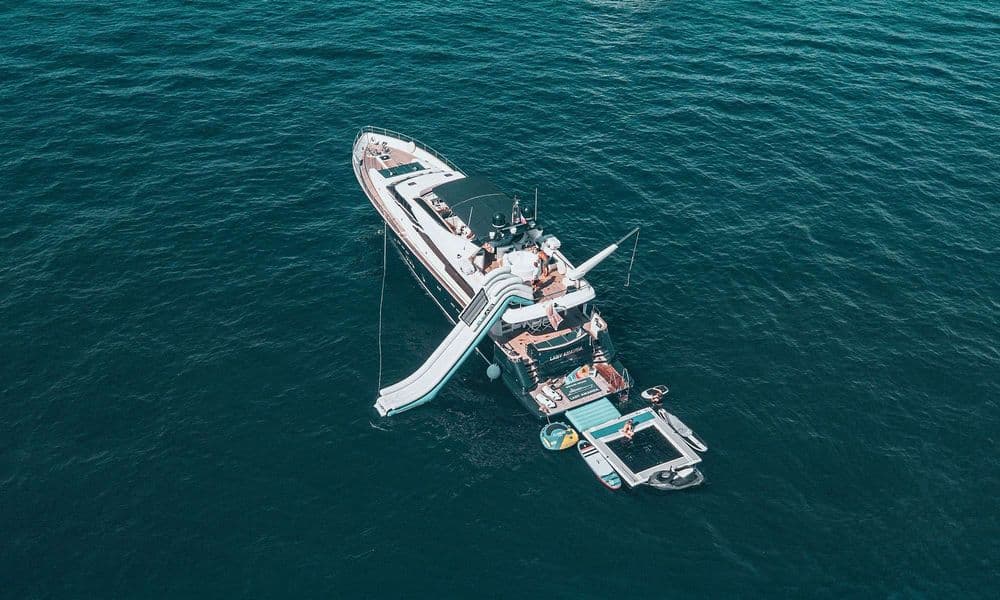lady amanda exterior aerial