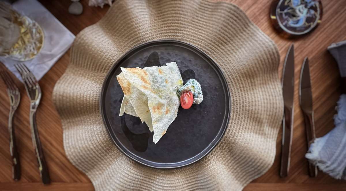 Sample menu image