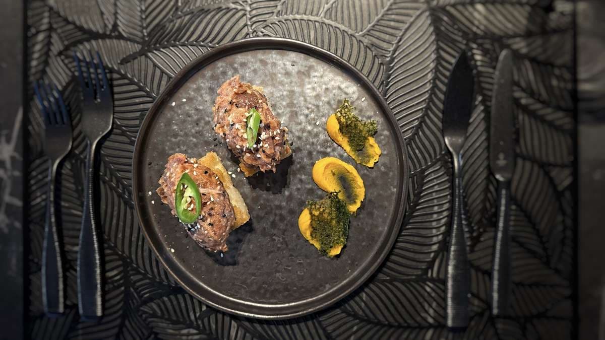 Sample menu image