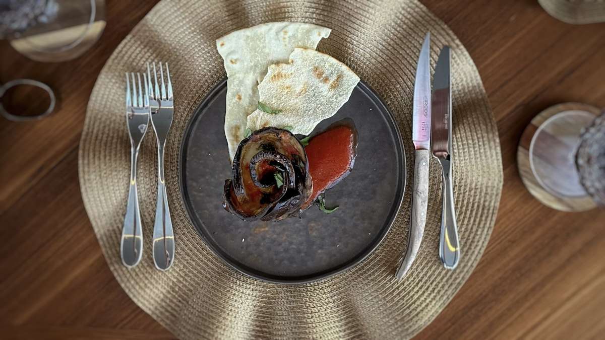 Sample menu image