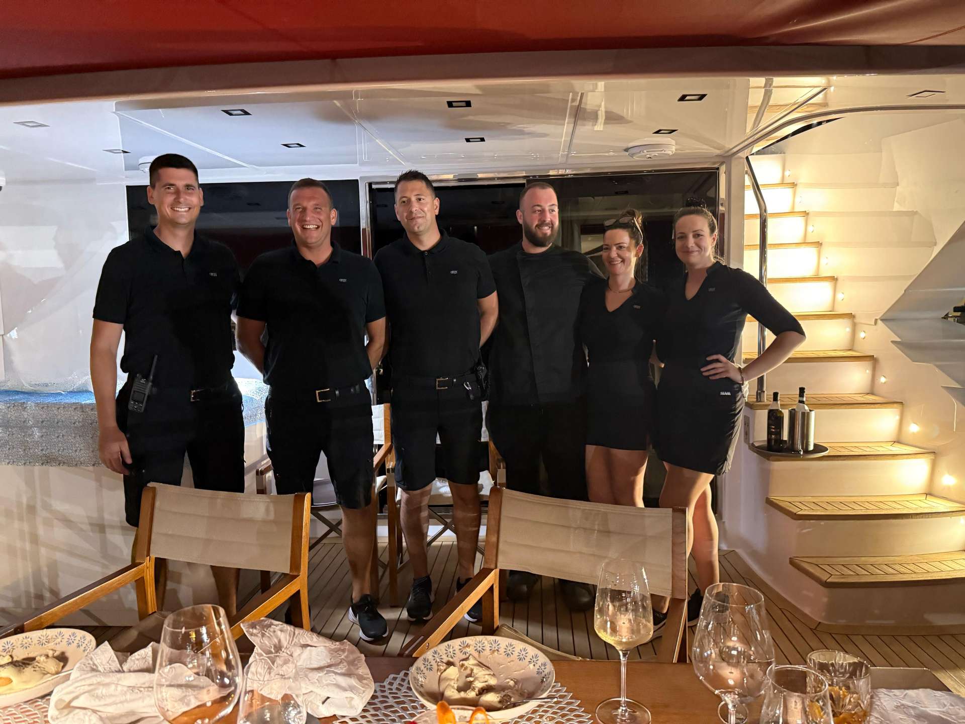 Crew members