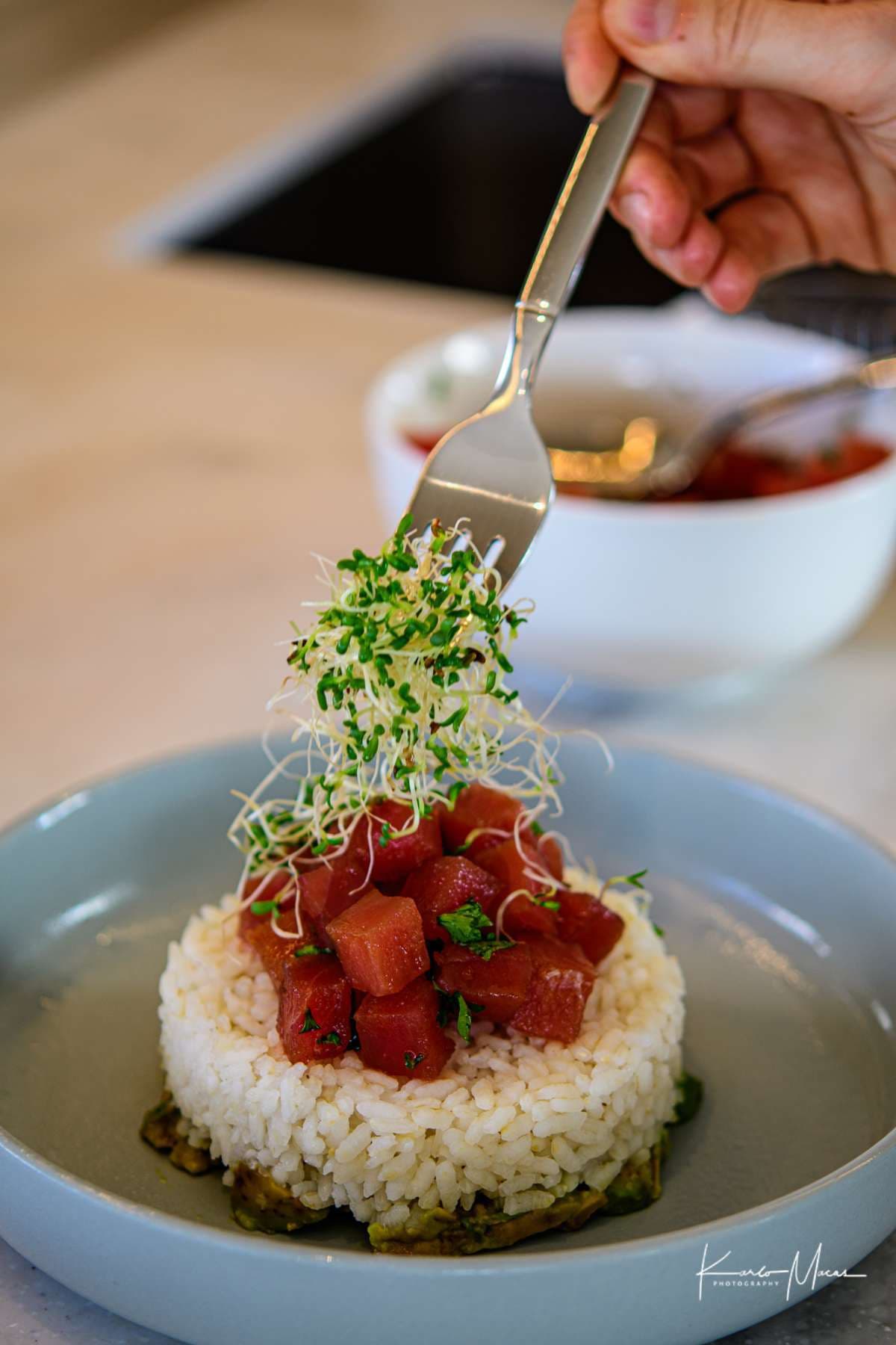 Sample menu image
