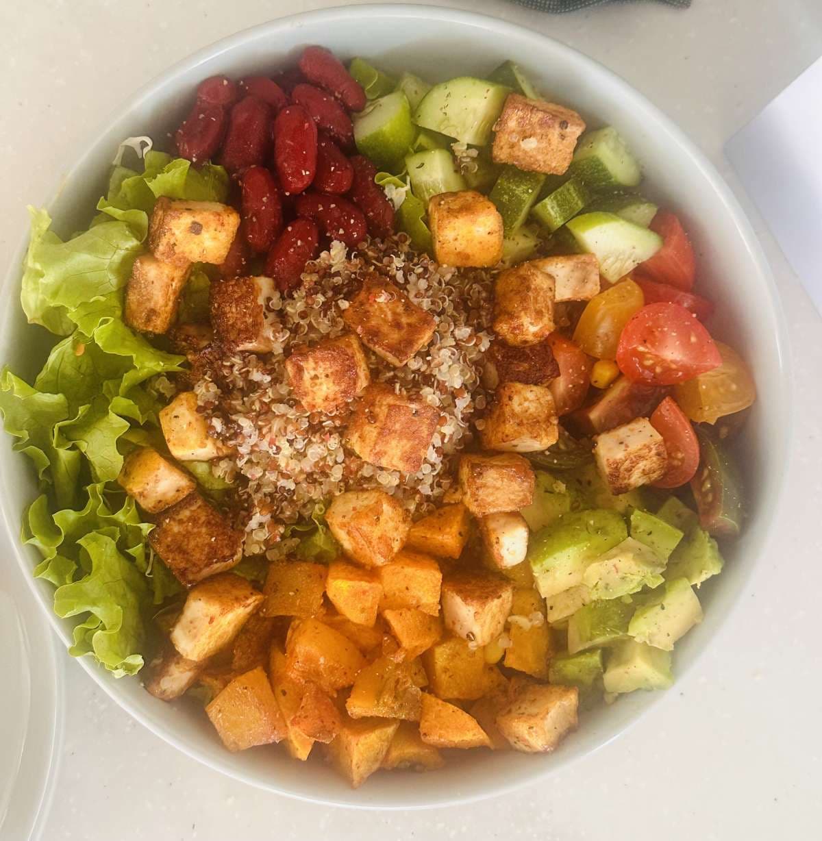 Sample menu image