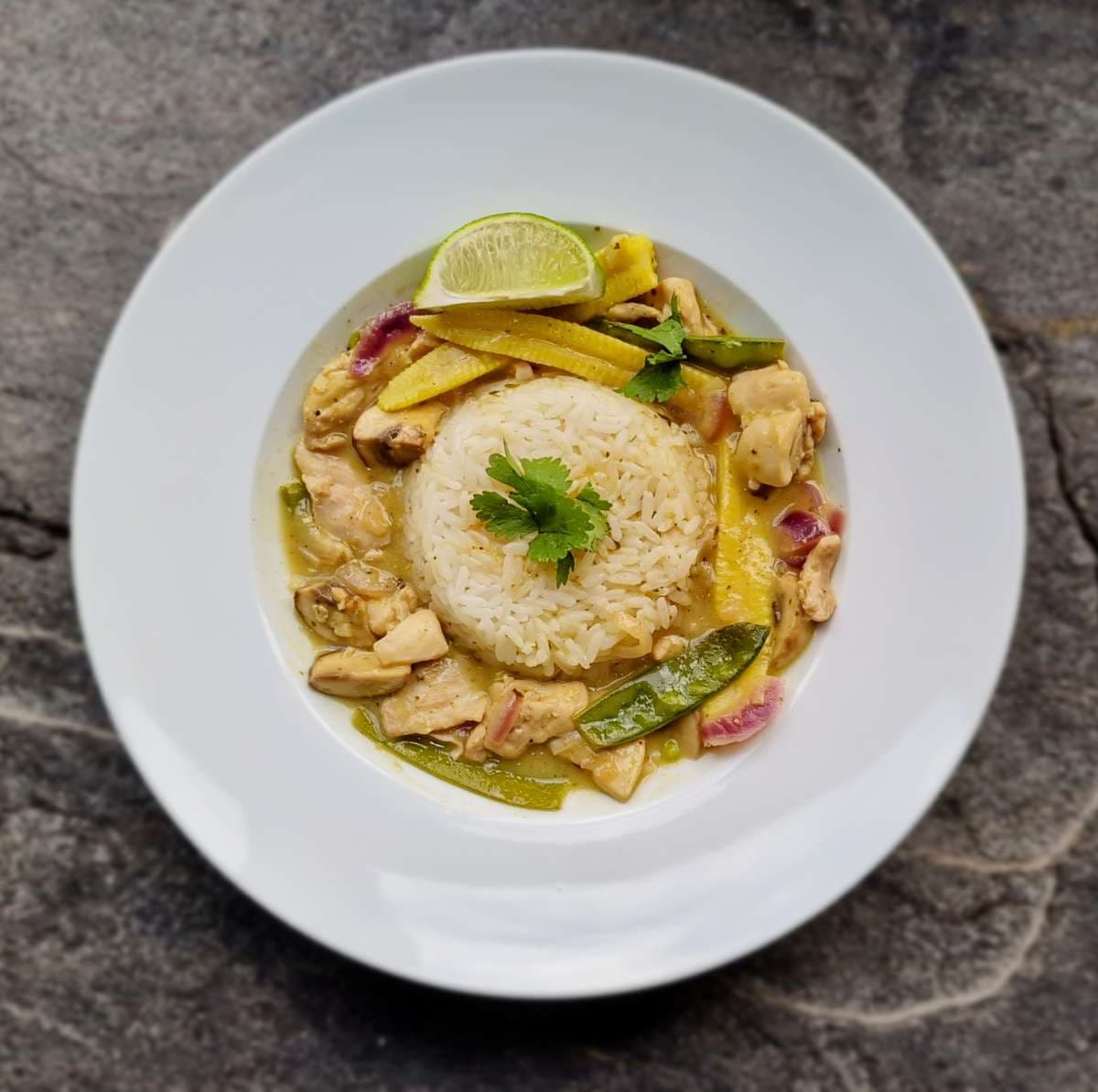 Sample menu image