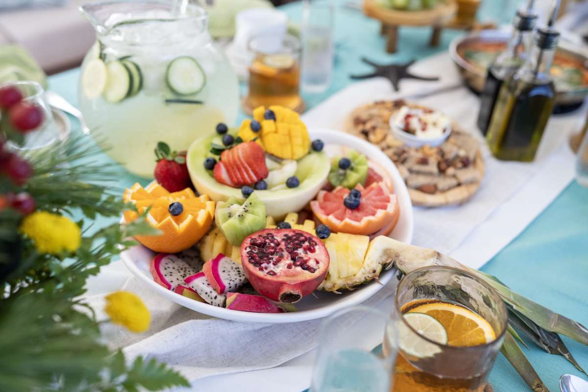 Sample menu image