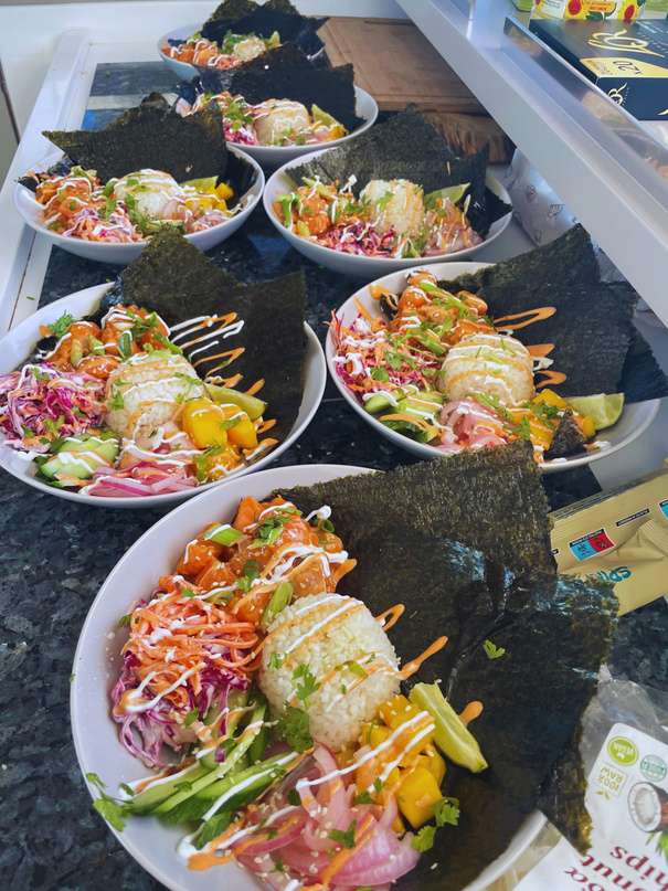 Sample menu image