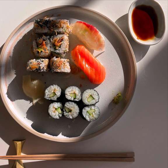 Sample menu image