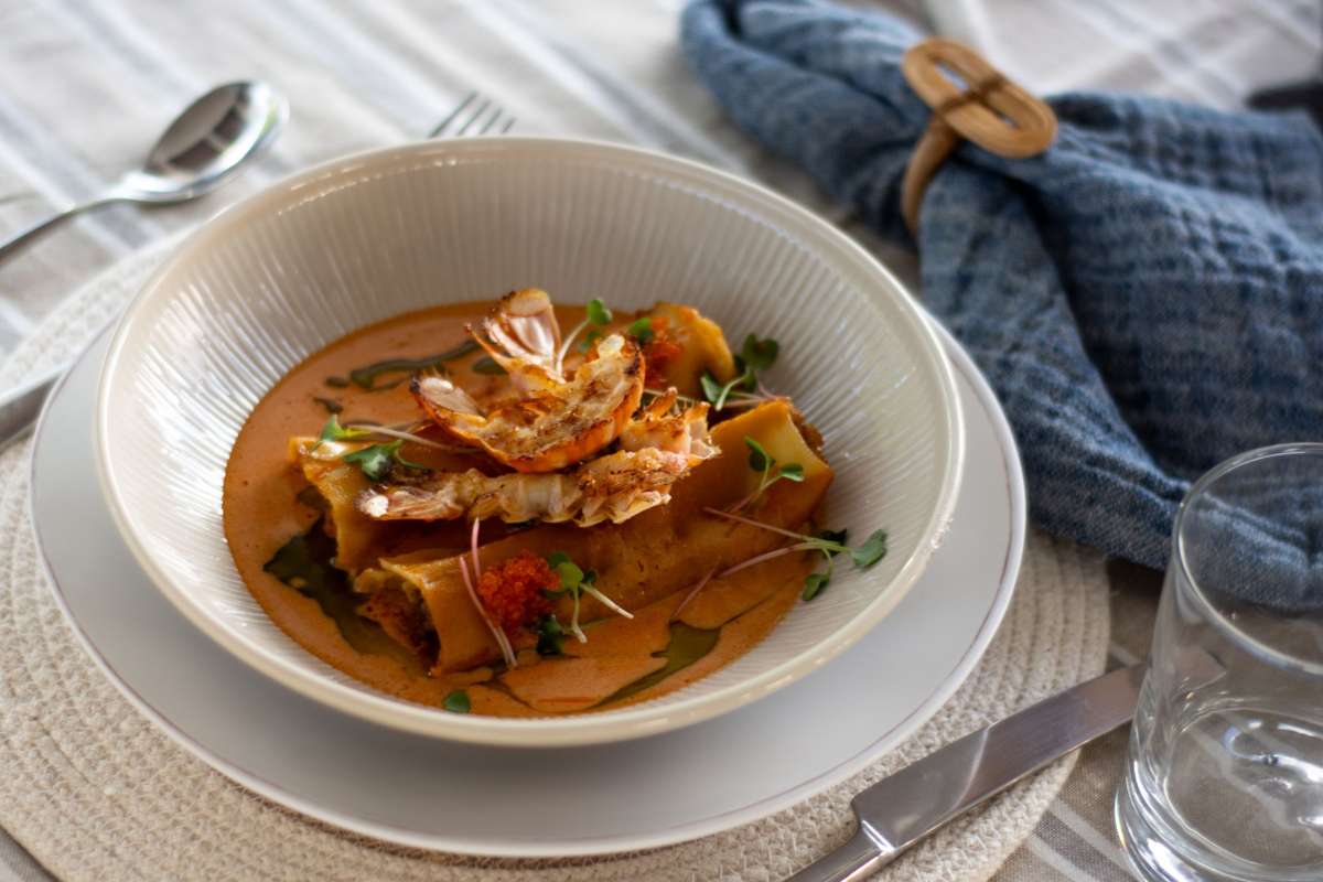 Sample menu image