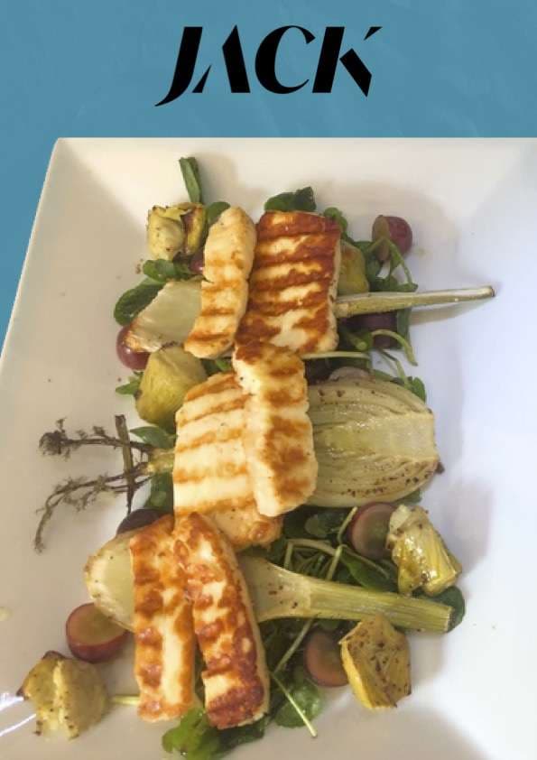 Sample menu image