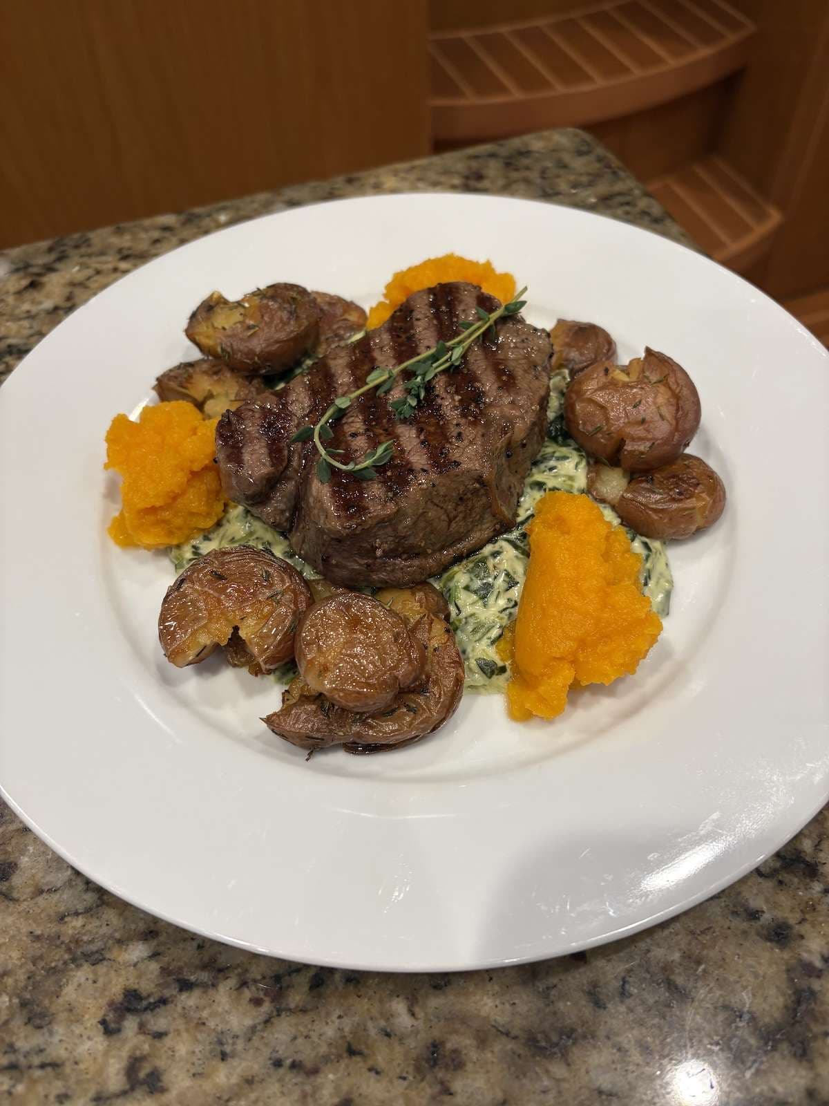 Sample menu image
