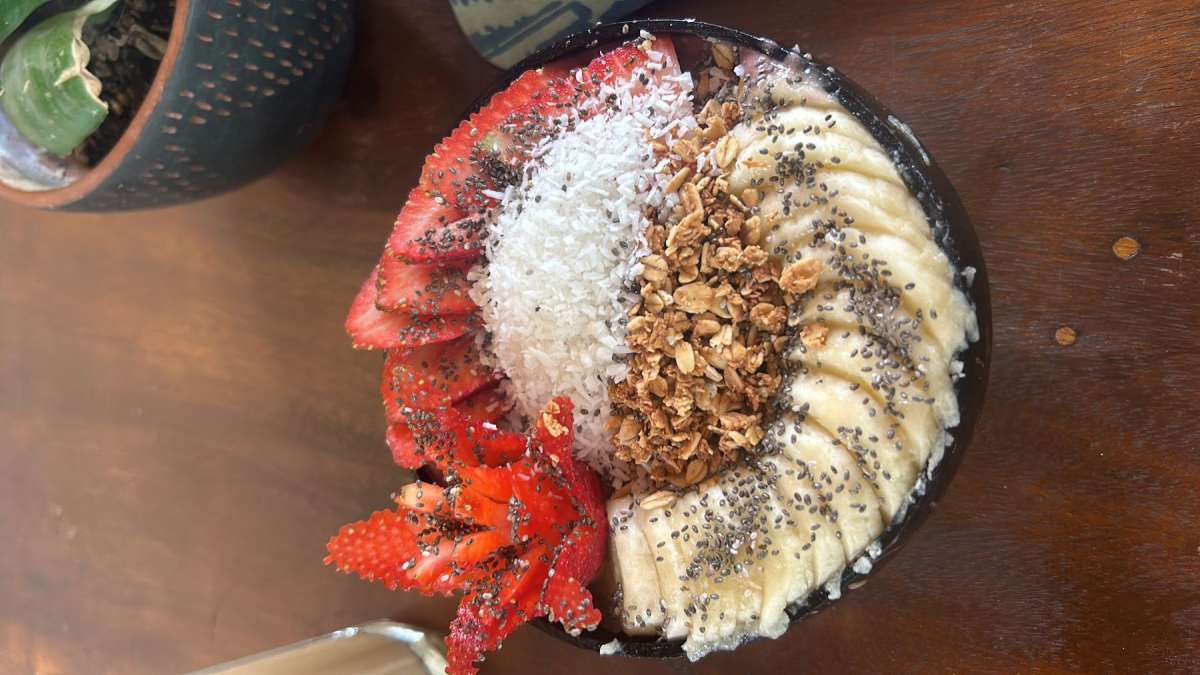Sample menu image
