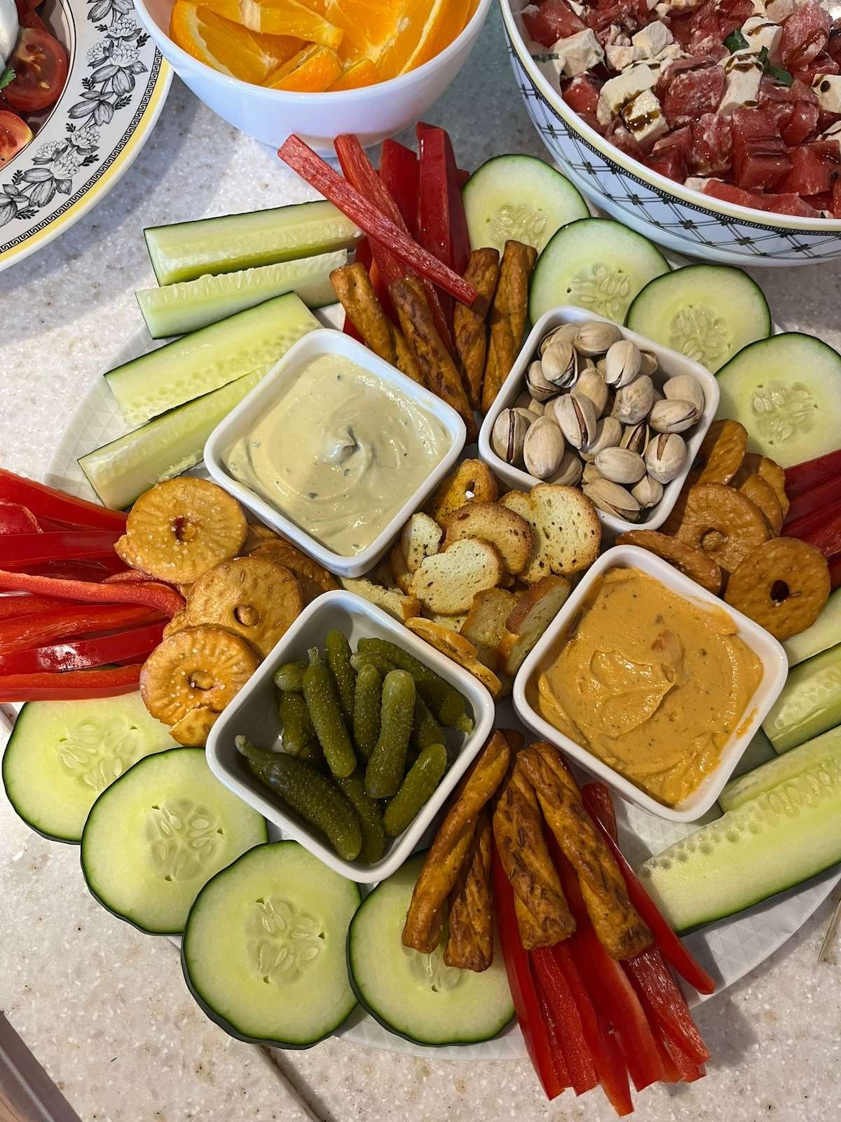 Sample menu image