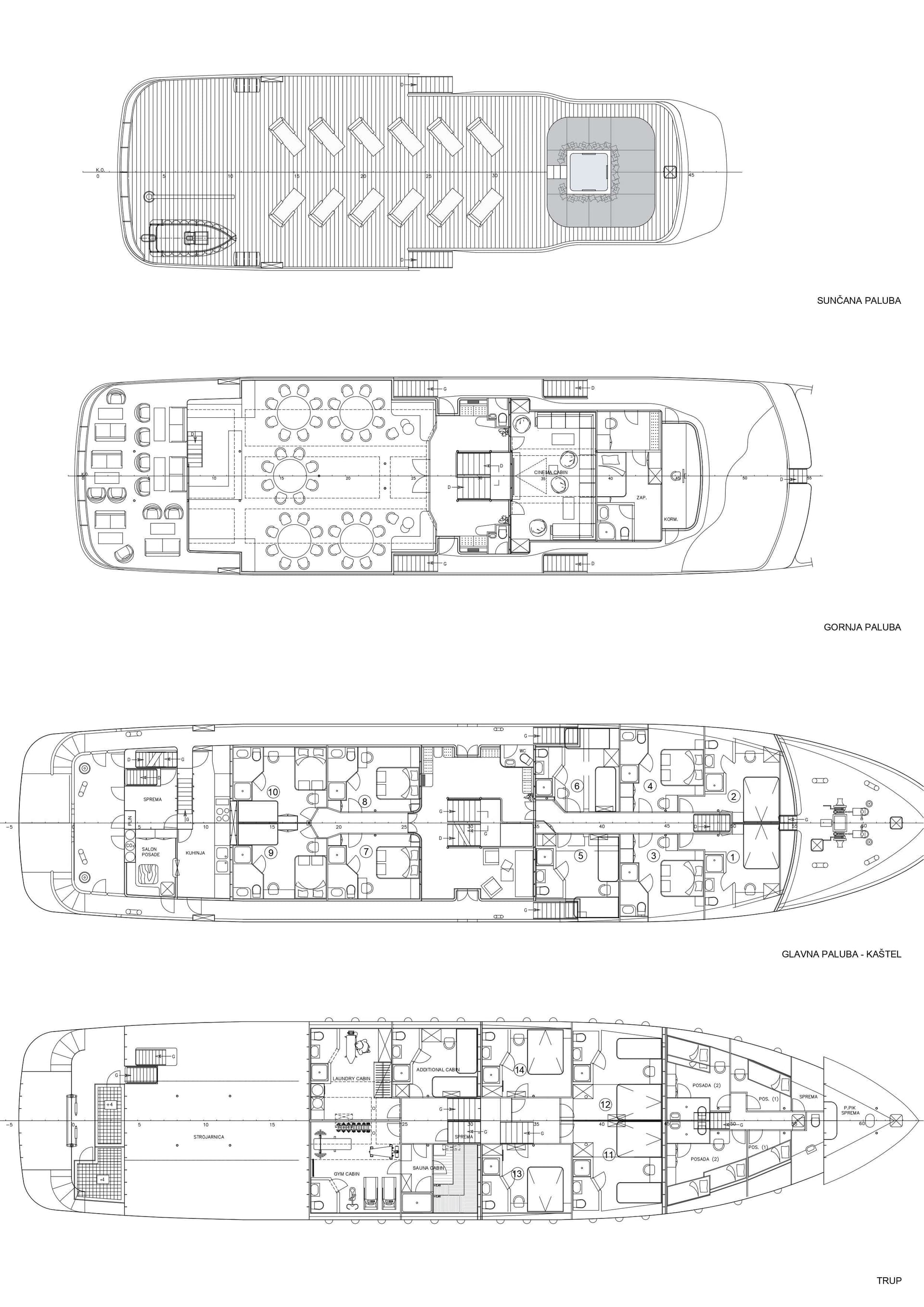 yacht plan