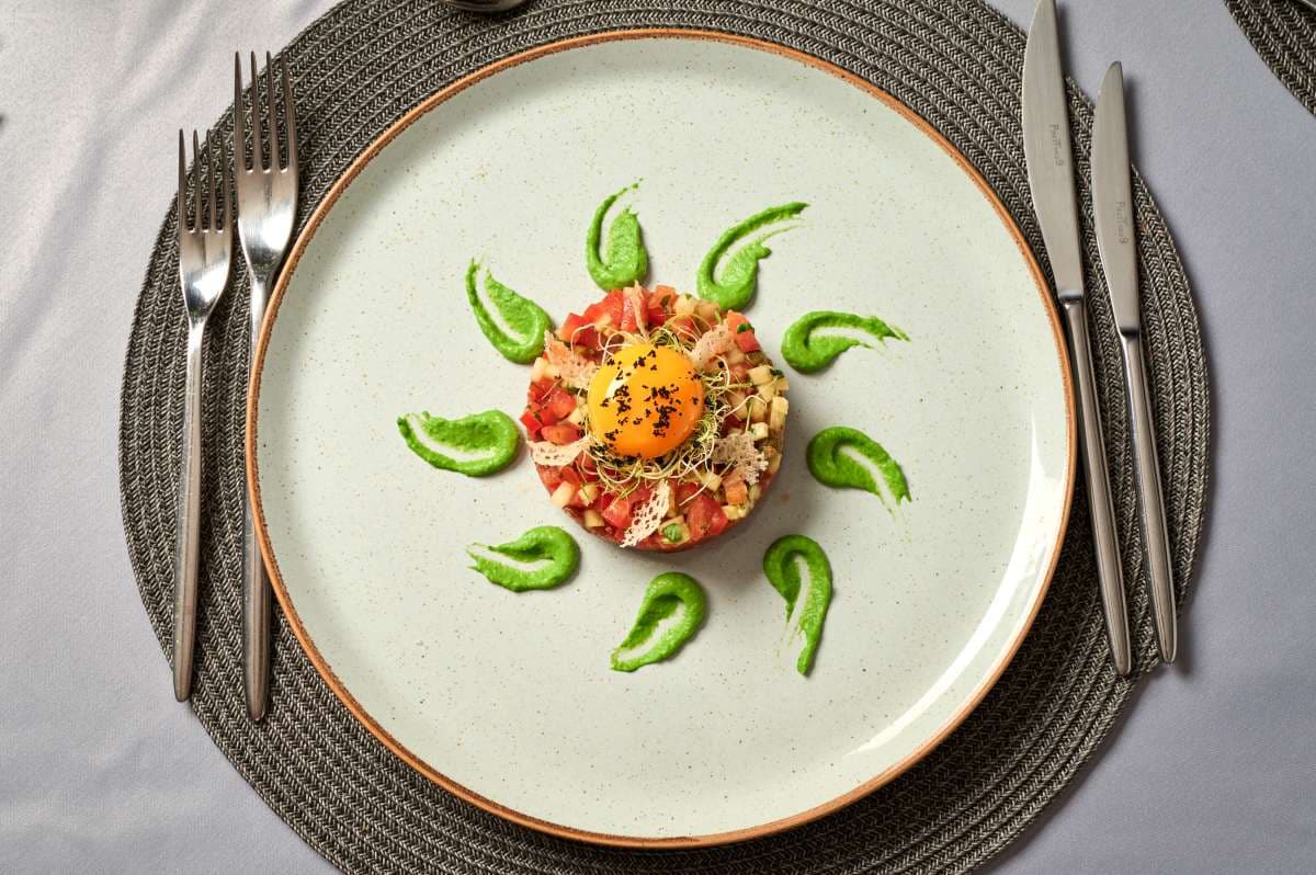 Sample menu image