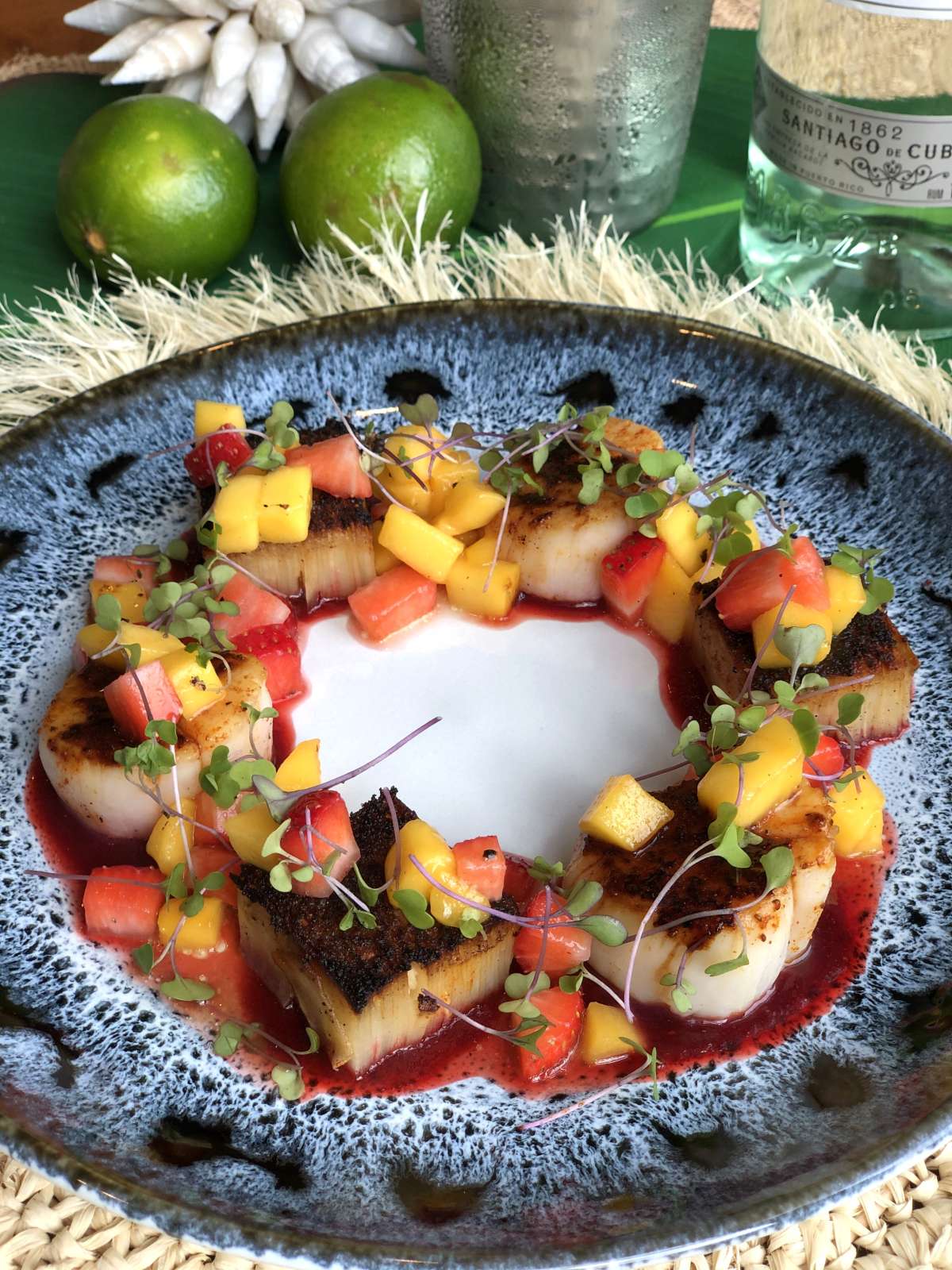 Sample menu image
