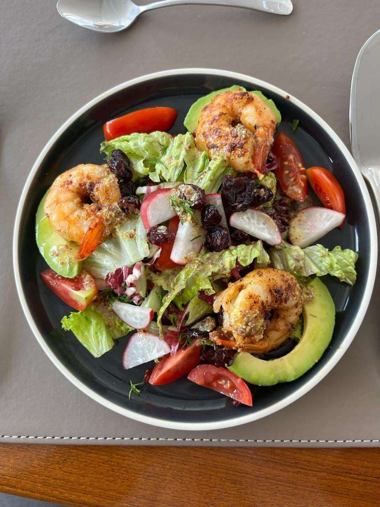 Sample menu image