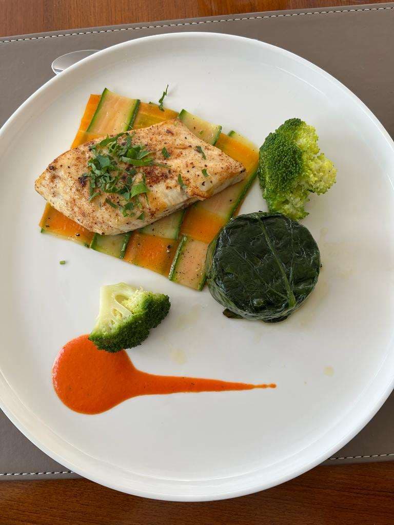 Sample menu image