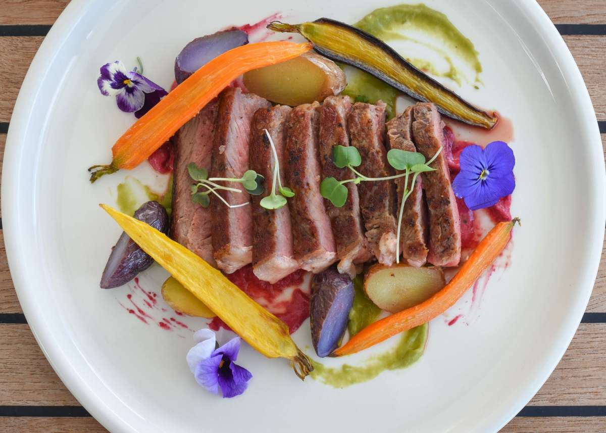 Sample menu image