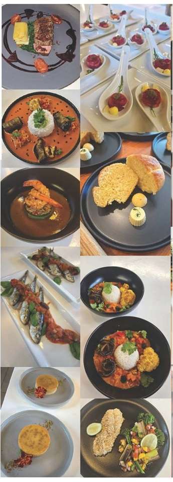 Sample menu image