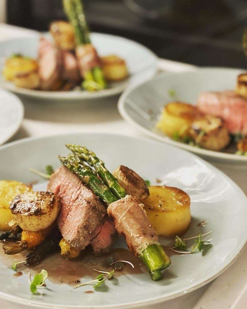 Sample menu image