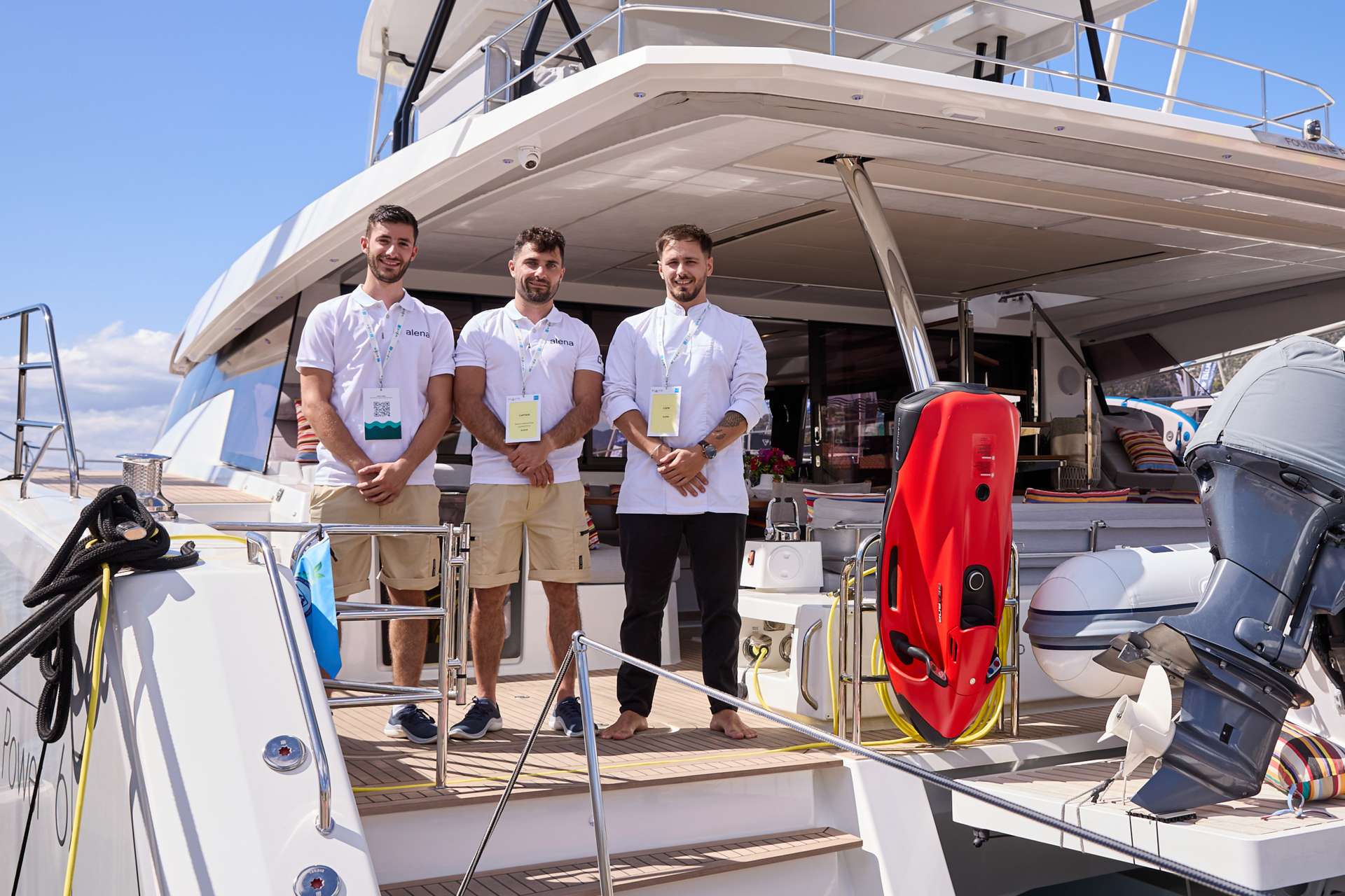 Crew members