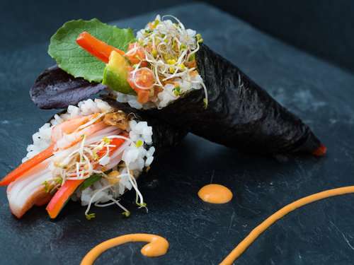 Sample menu image