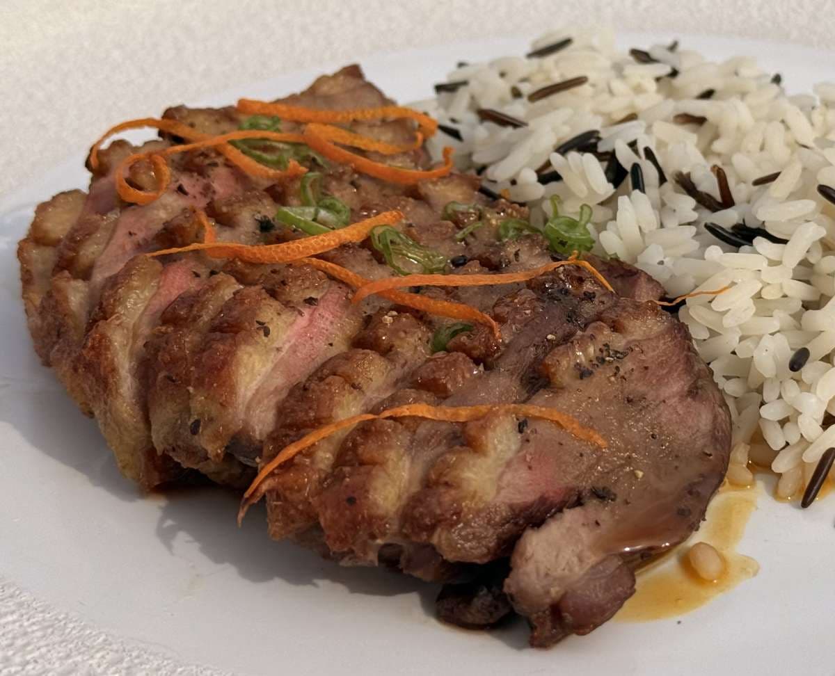 Sample menu image
