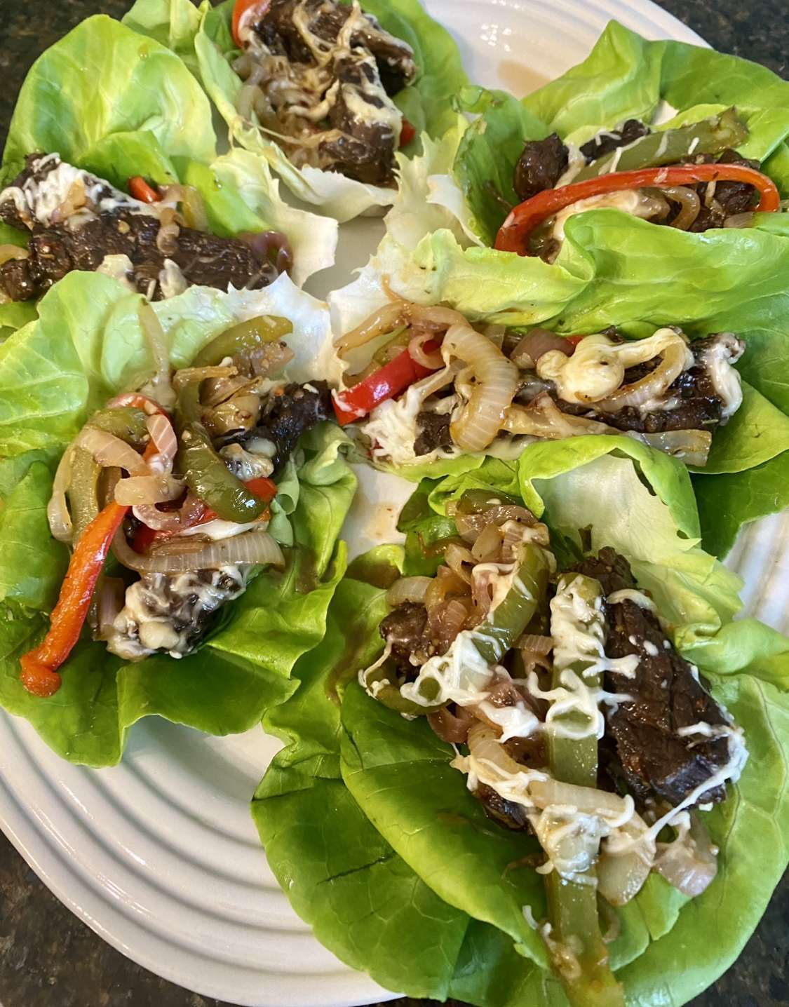 Sample menu image
