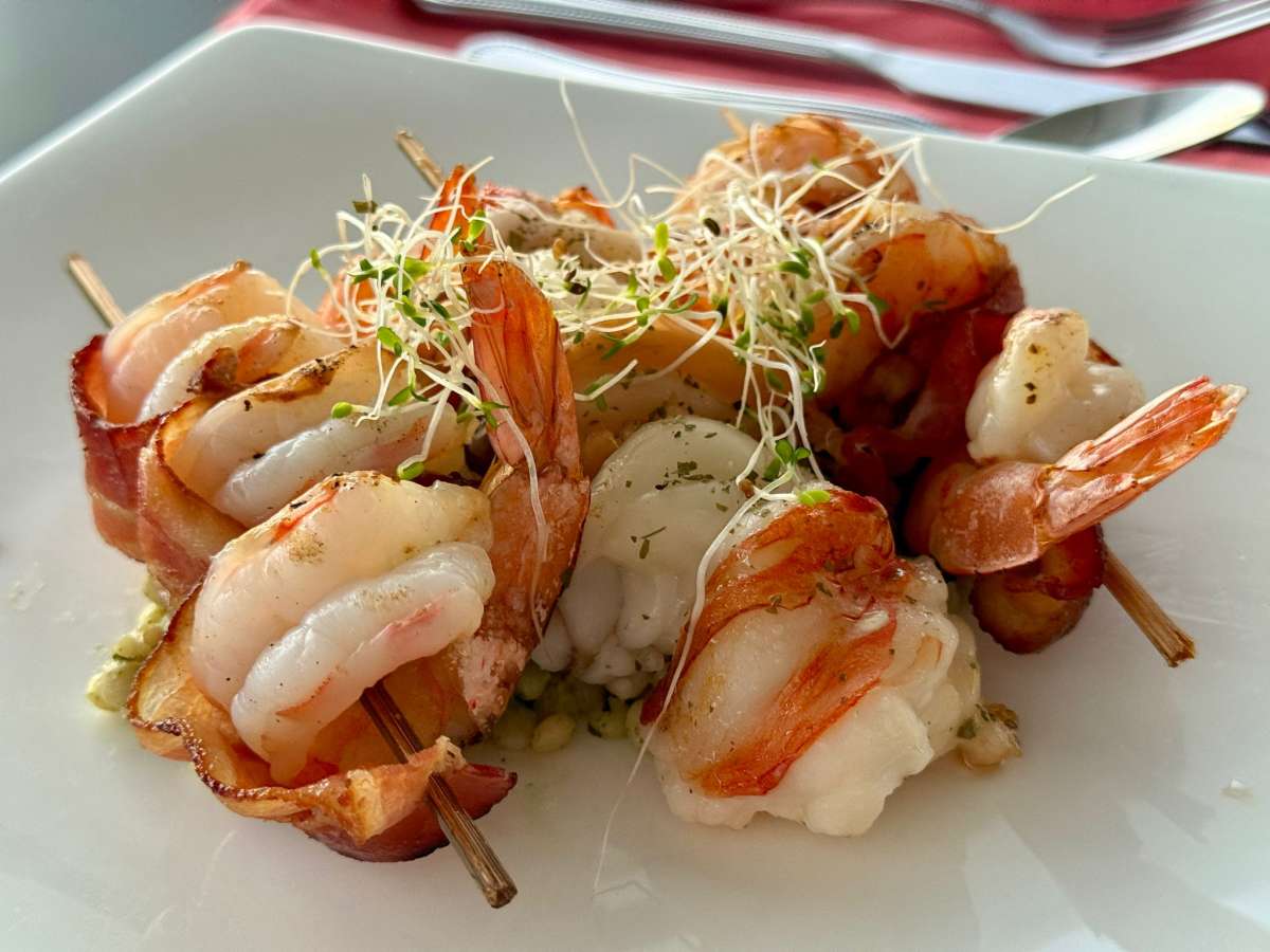 Sample menu image