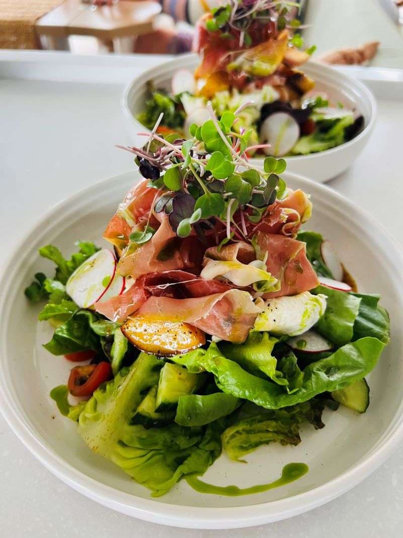 Sample menu image
