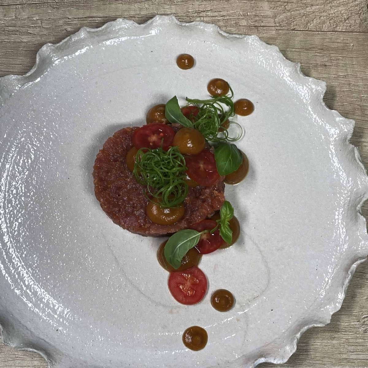 Sample menu image