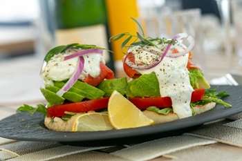 Sample menu image