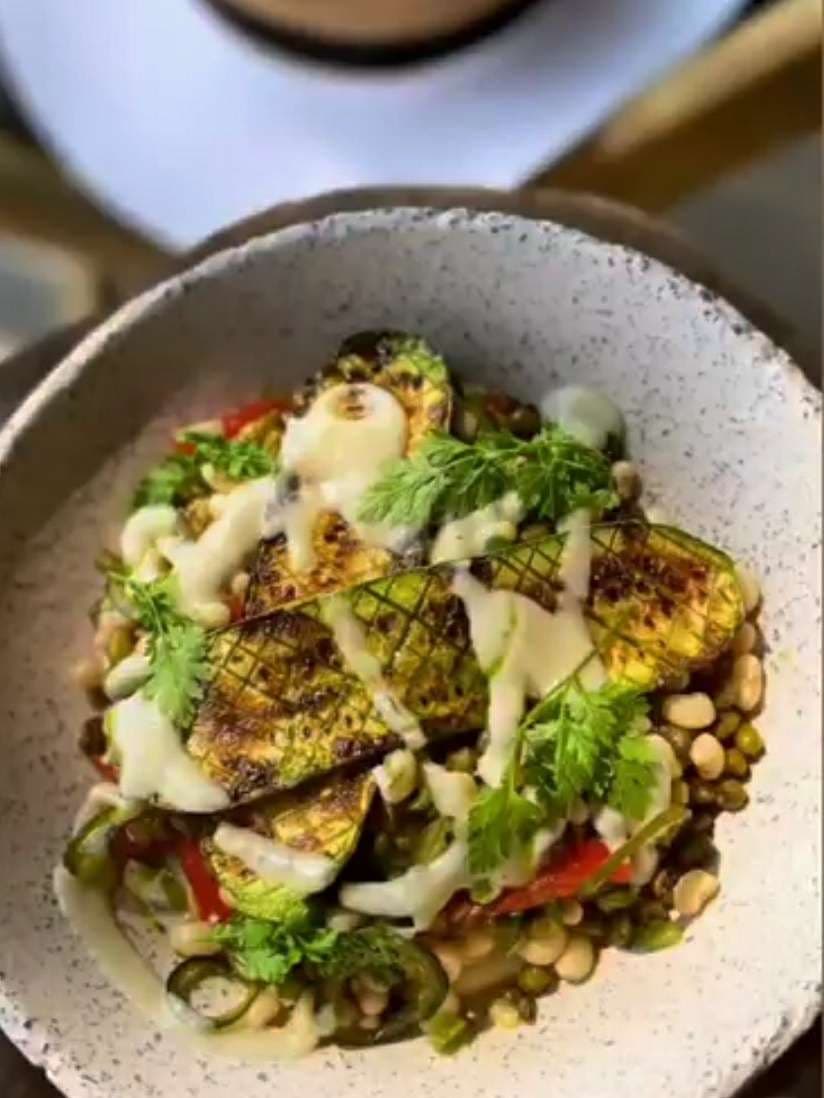 Sample menu image