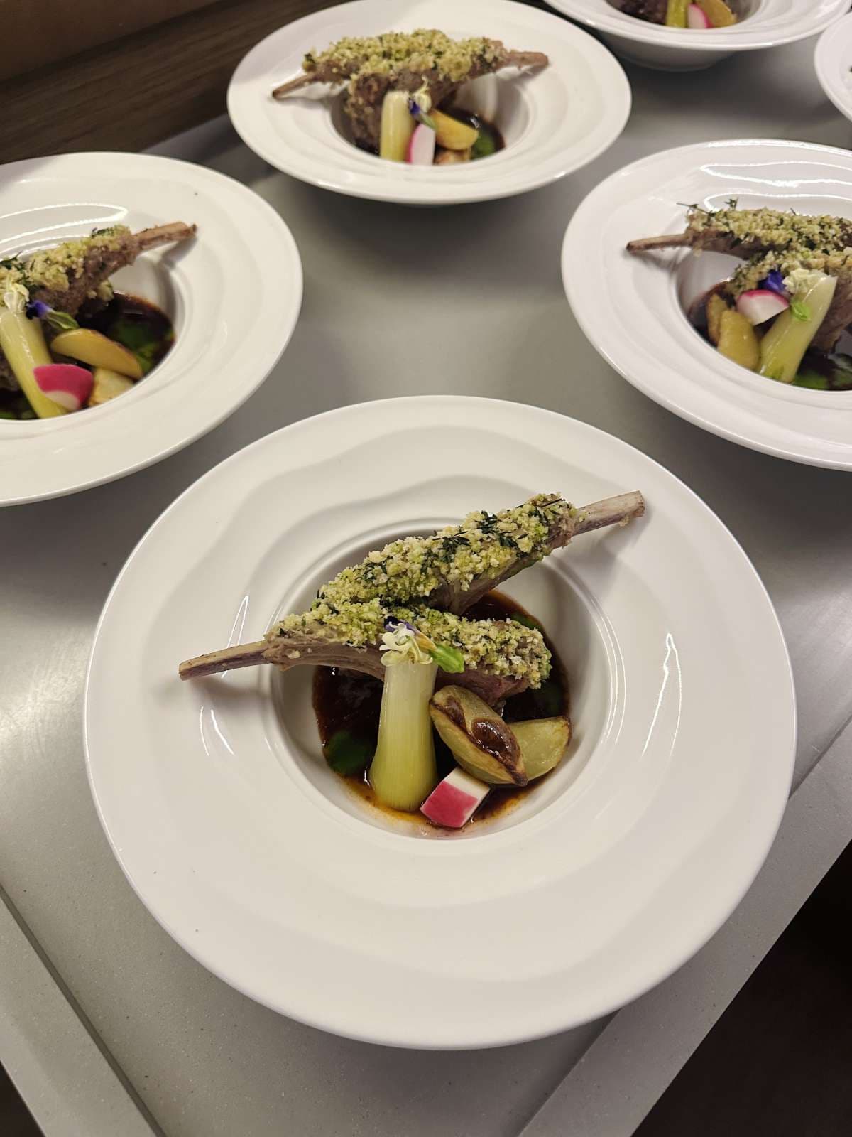 Sample menu image