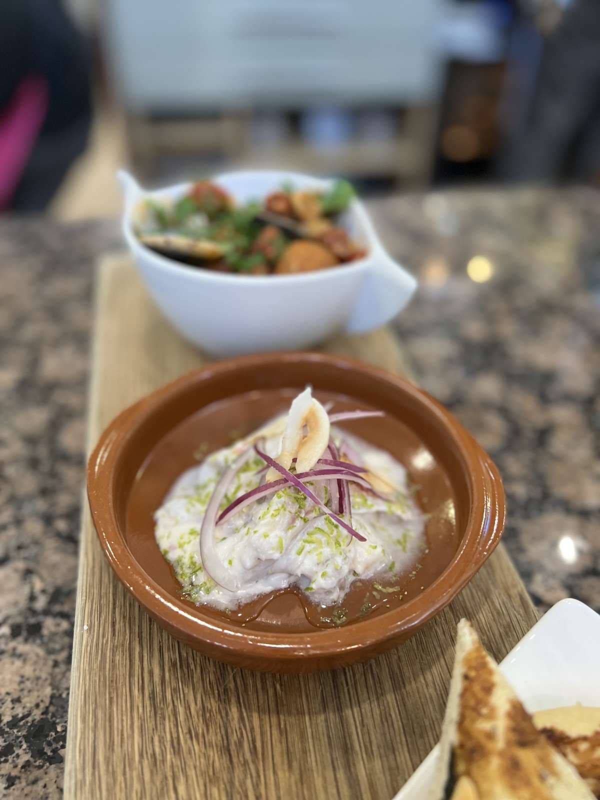 Sample menu image