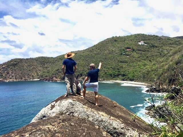 Hiking in the BVI