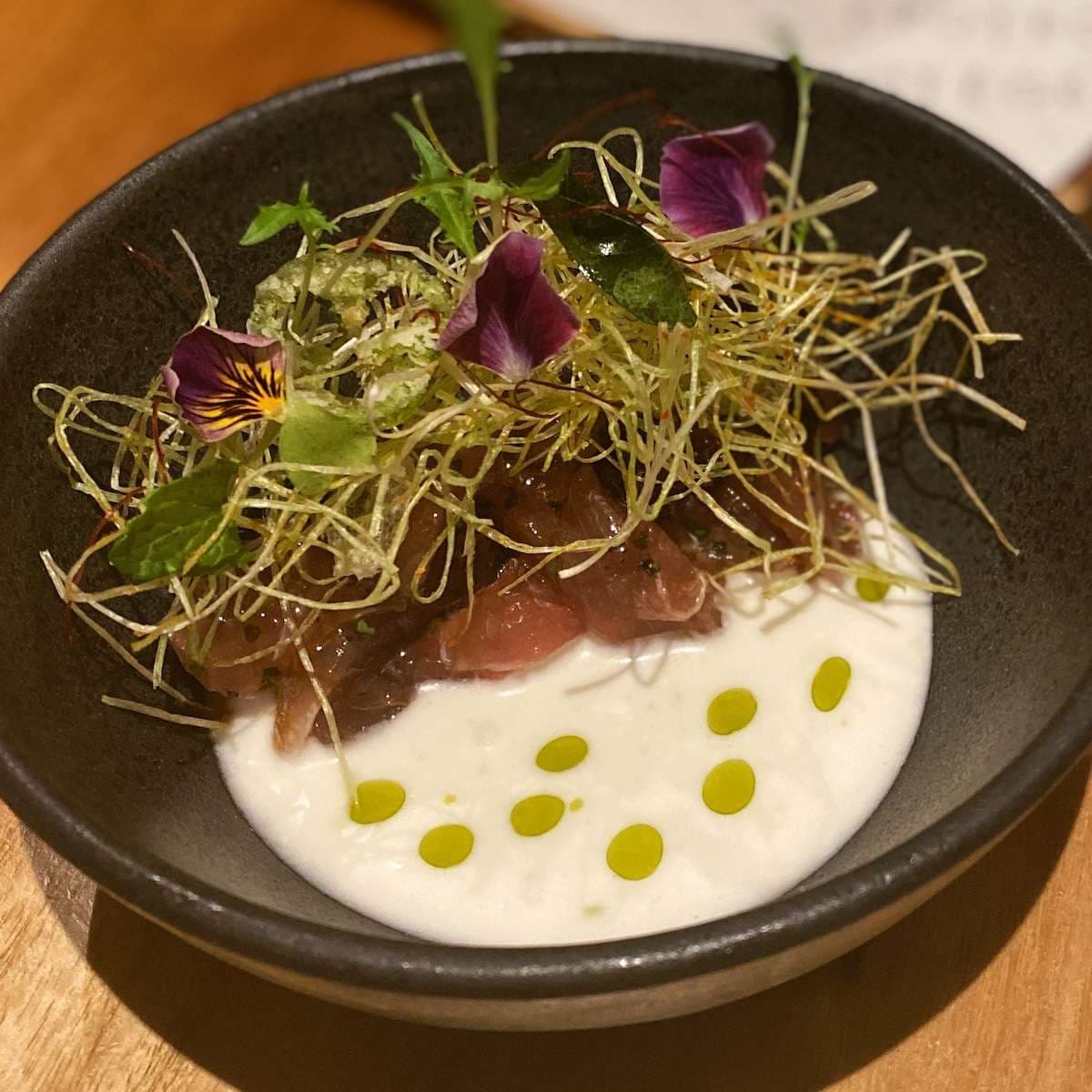 Sample menu image