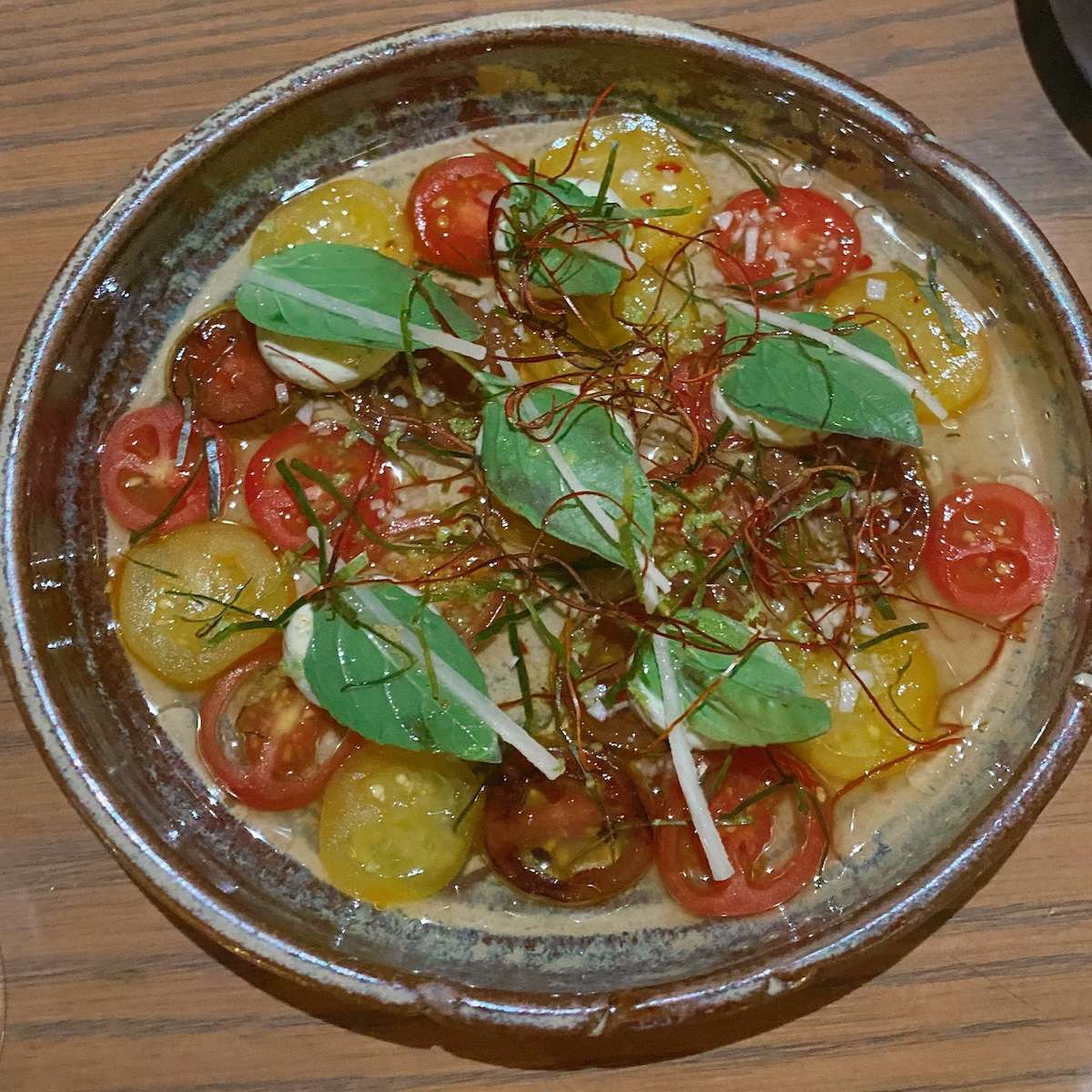Sample menu image