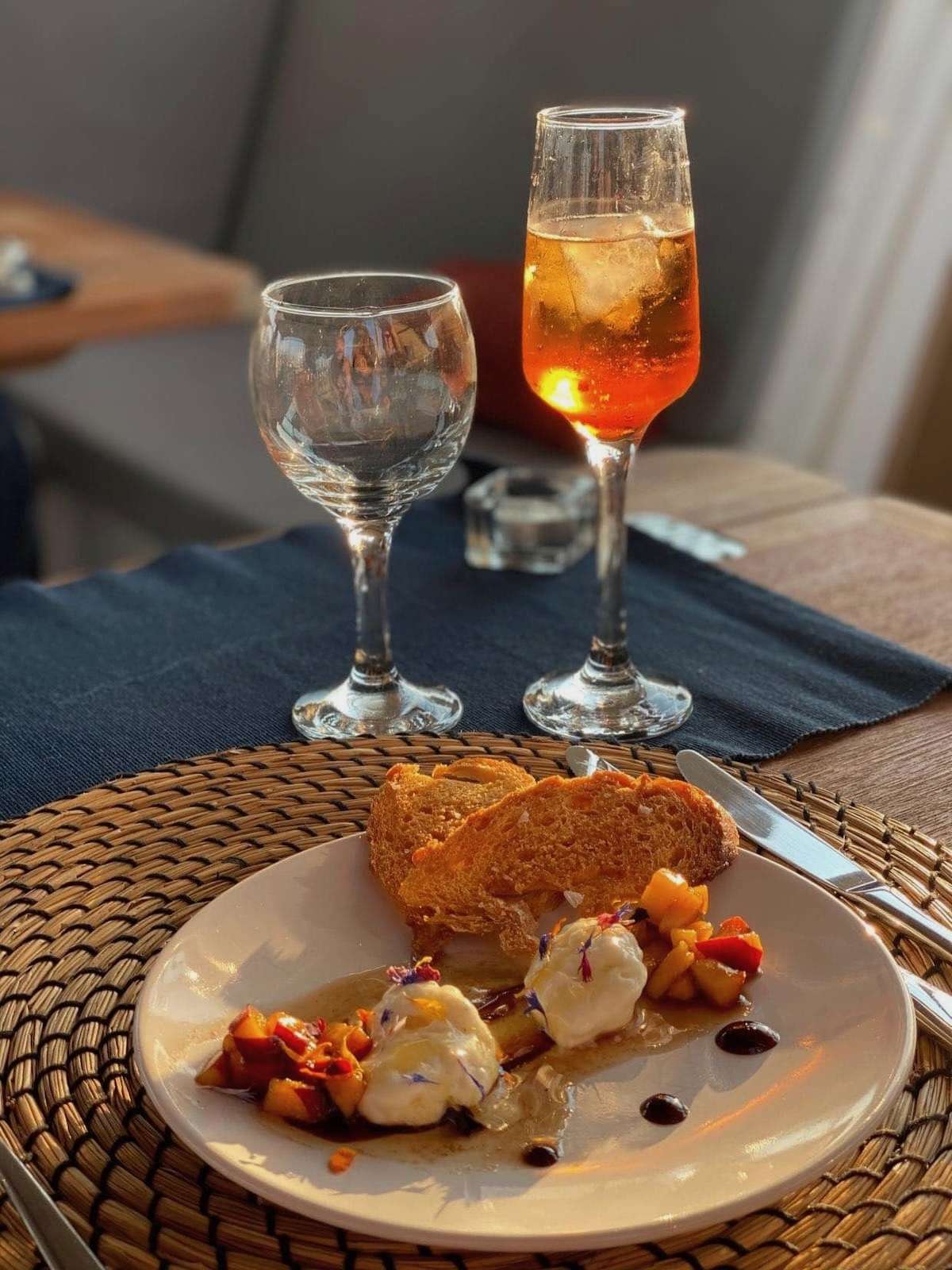 Sample menu image