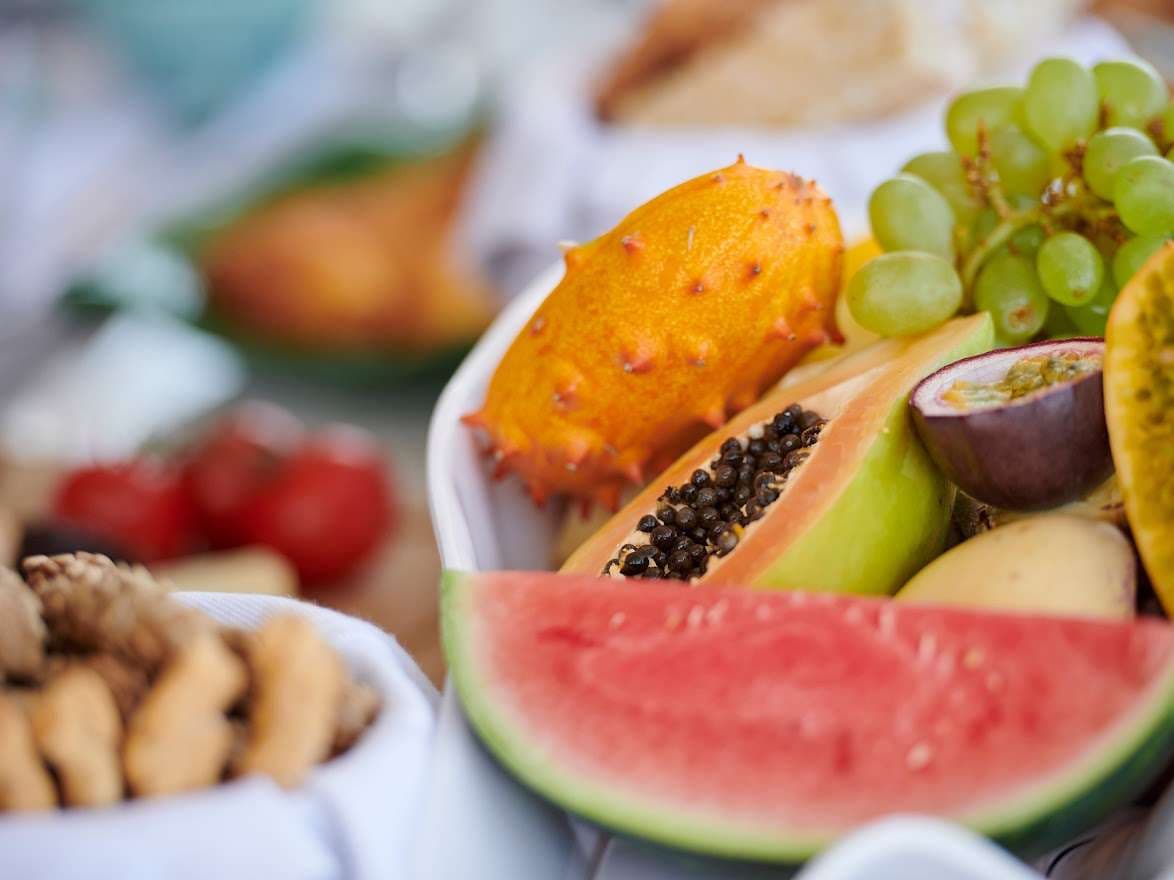 Sample menu image