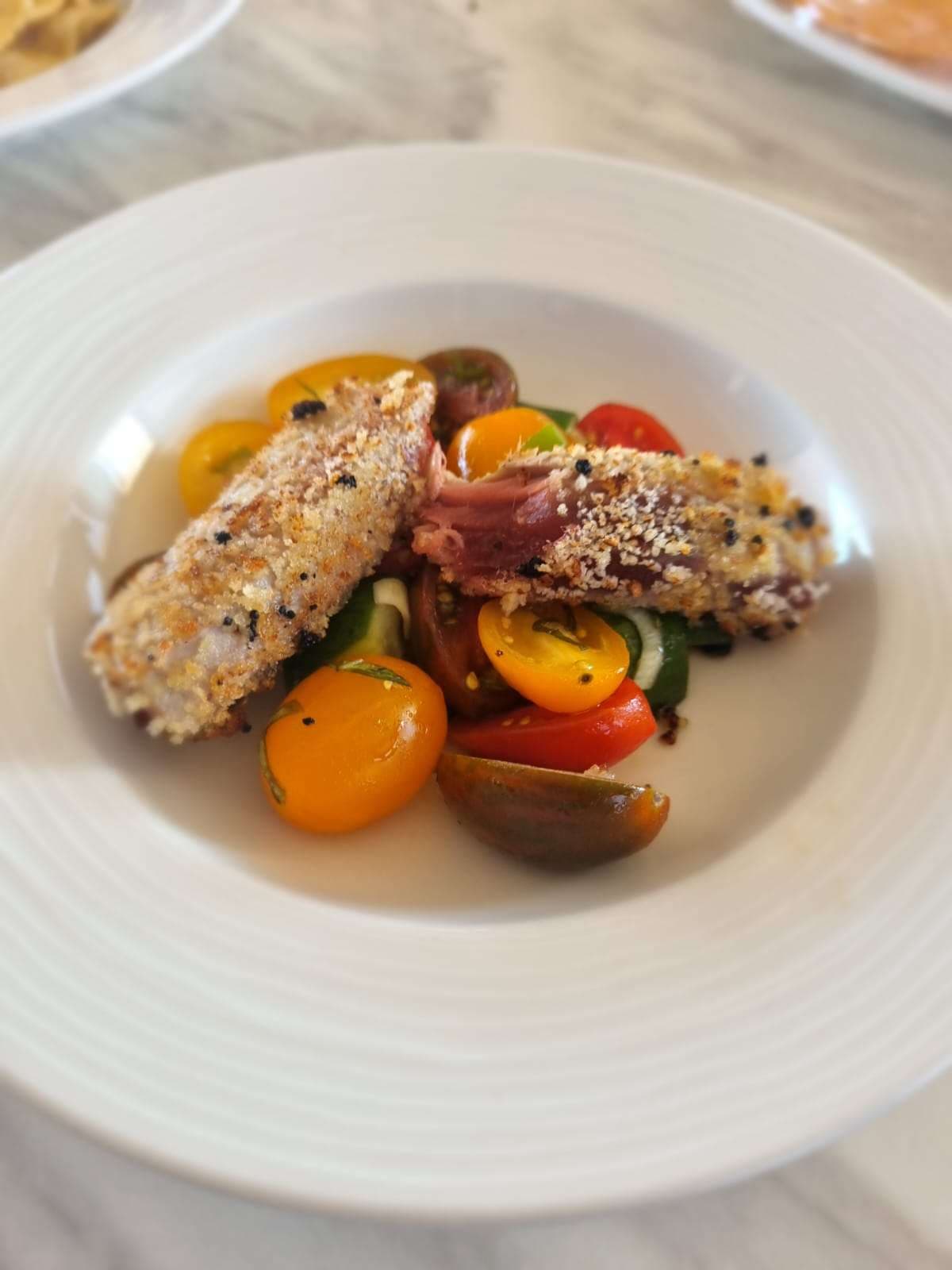 Sample menu image