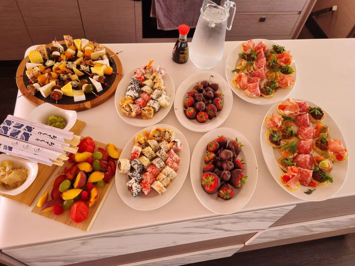 Sample menu image