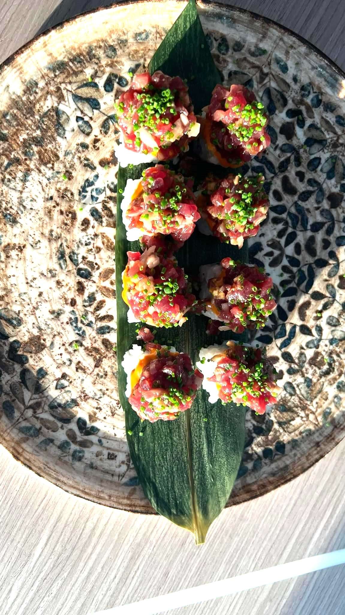 Sample menu image