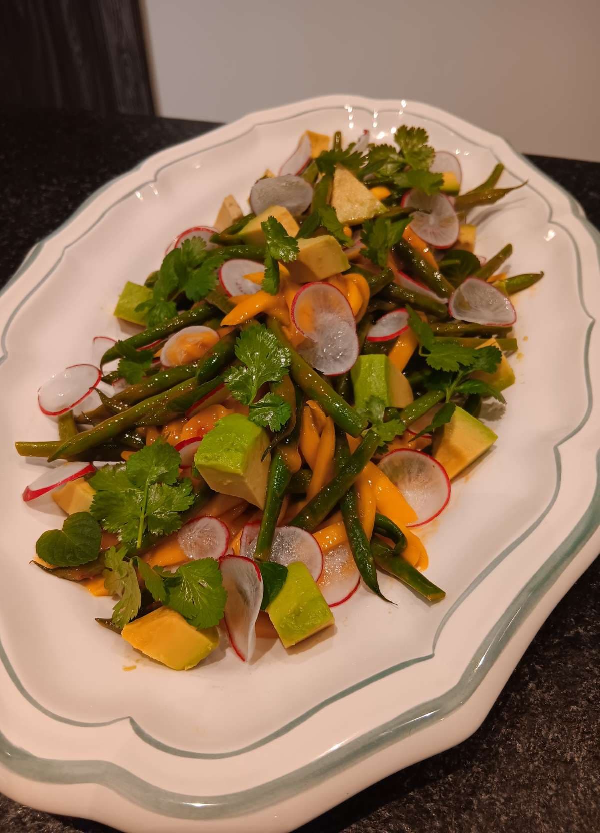 Sample menu image