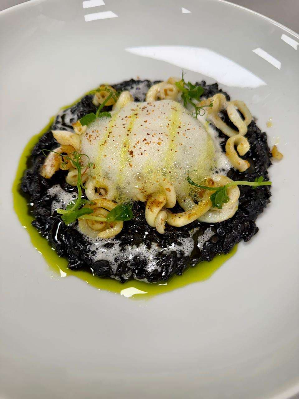Sample menu image